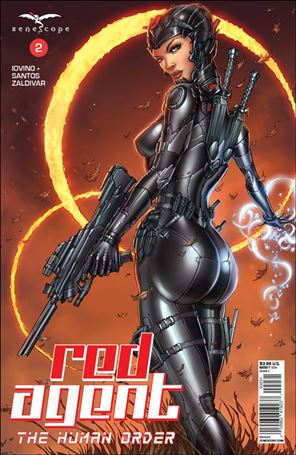 Red Agent: The Human Order issue 2-C Jamie Tyndall Cover