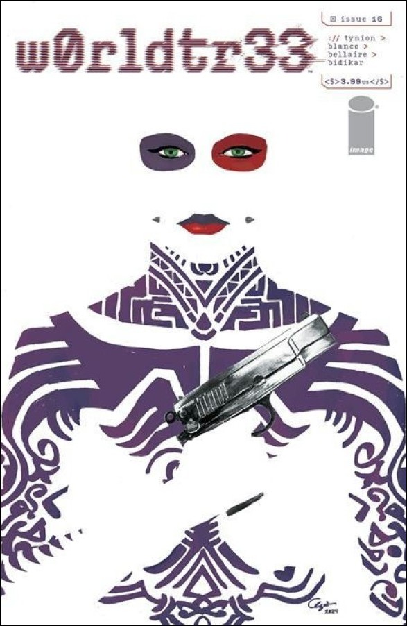 W0rldtr33 issue 16-B Paul Azaceta Cover