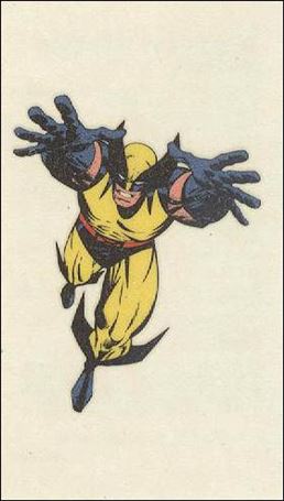 X-Men $0.99 (Tattoos Subset) card 7 Wolverine