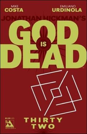 God is Dead issue 32 Jacen Burrows Standard Cover