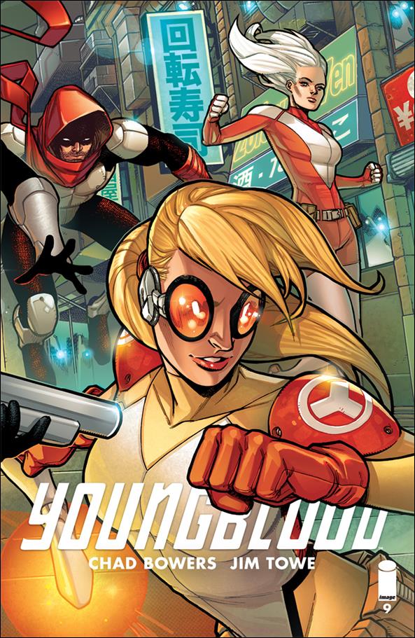 Youngblood (2017) issue 9 Jim Towe Cover