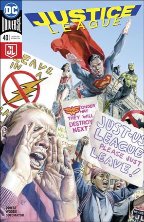 Justice League (2016) issue 40-B  J. G. Jones Cover