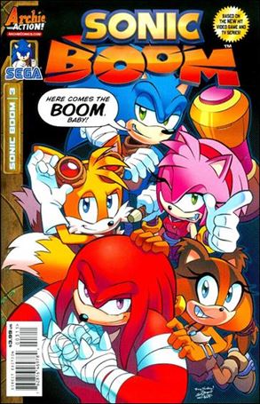 Sonic Boom issue 3 Tracy Yardley Cover