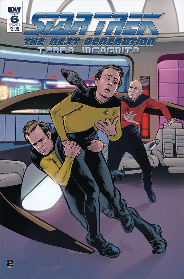 Star Trek: The Next Generation: Terra Incognita issue 6 Tony Shasteen Cover