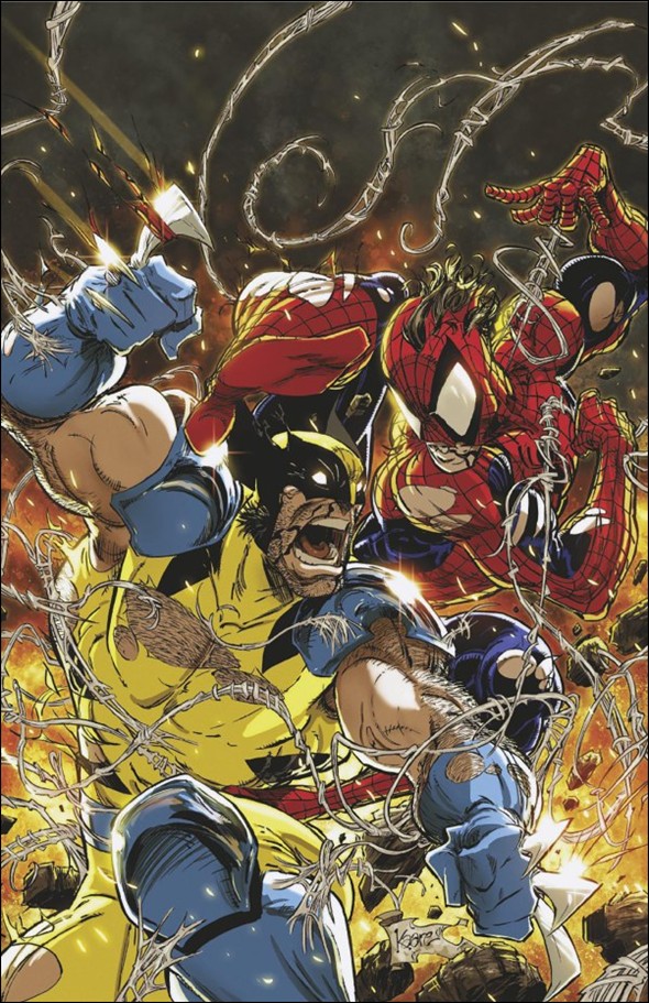 Spider-Man & Wolverine (2025) issue 2-E Kaare Andrews Virgin 1:100 Cover