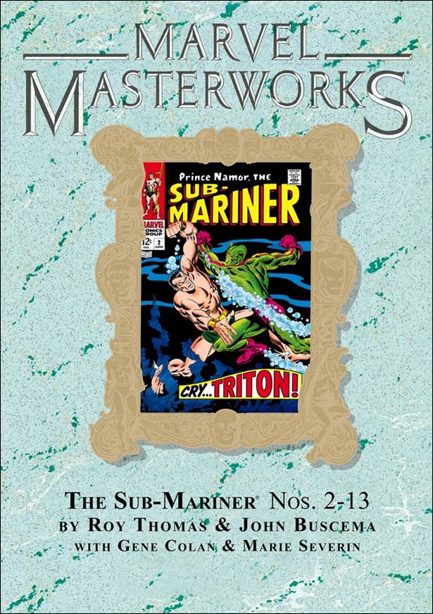 Marvel Masterworks: The Sub-Mariner issue 3-B Marble Dust Jacket Vol 120