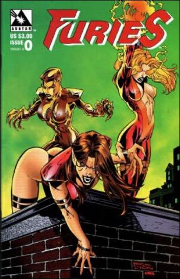 Furies issue 0-B Rick Lyon Cover