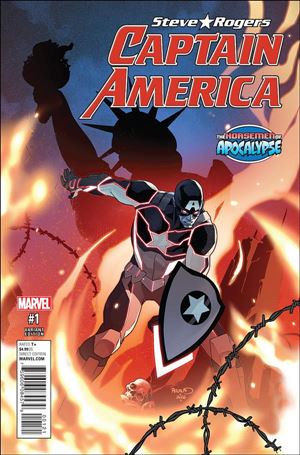 Captain America: Steve Rogers issue 1-H Paul Renaud Horsemen of Apocalypse Cover