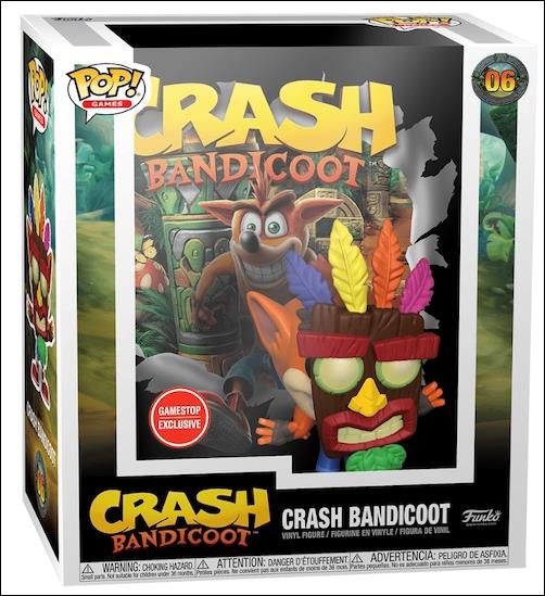 Pop! Game Covers figure 6 Crash Bandicoot 