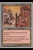Magic the Gathering: 5th Edition (Base Set) card 415 Dwarven Ruins