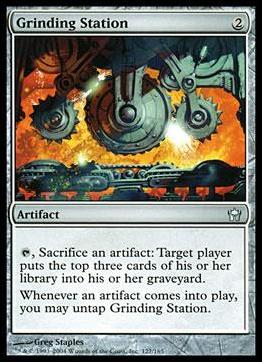 Magic the Gathering: Fifth Dawn (Base Set) card 127 Grinding Station