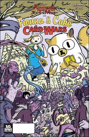 Adventure Time with Fionna and Cake: Card Wars issue 1-C Wyeth Yates Subscription Cover