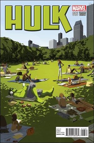 Hulk (2014) issue 16-C New York City Cover