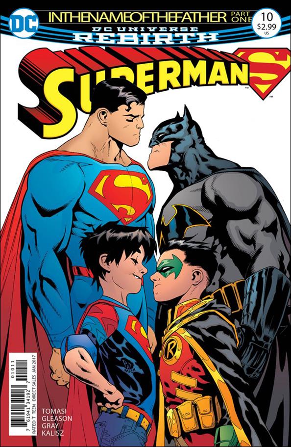Superman (2016) issue 10 Patrick Gleason Cover
