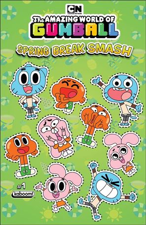 Amazing World of Gumball: Spring Break Smash issue 1-B Michelle Ankley Preorder Cover