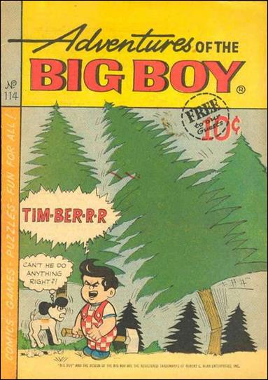 Adventures of the Big Boy issue 114-B West Coast Cover