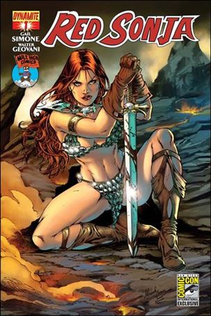 Red Sonja (2013) issue 1-J Mariah Benes SDCC / Mile High Cover 1/1500