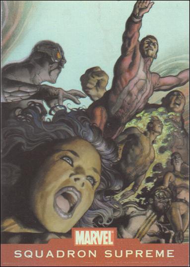 Marvel Heroes and Villains (Alliances Subset) card A14 Squadron Supreme