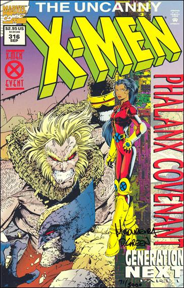 Uncanny X-Men (1981) issue 316-E Dynamic Forces (signed by JoeMad & Green) 1/5000