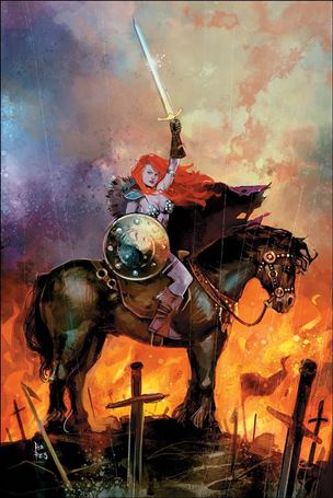 Vampirella / Red Sonja issue 10-S Rod Reis Virgin Cover