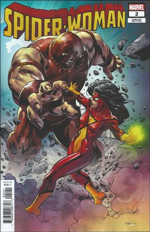 Spider-Woman (2020) issue 2-B Mike Hawthorne Villains Cover