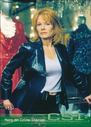 CSI: Crime Scene Investigation - Series One (Base Set) card 54 Marg on Crime Stories