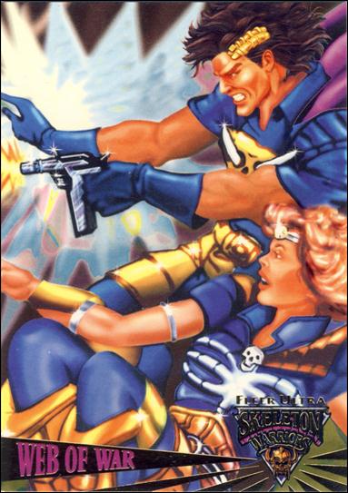 Fleer Ultra Skeleton Warriors (Base Set) card 94 Web of War