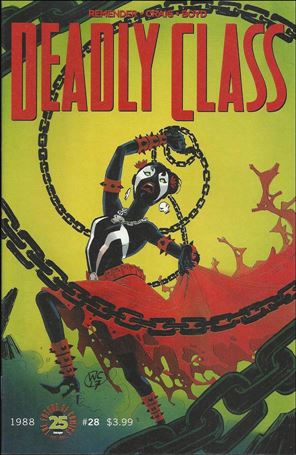Deadly Class issue 28-C Wes Craig Spawn Month Cover