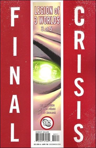 Final Crisis: Legion of Three Worlds issue 3 George Perez "Sliver" Cover