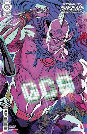 Gotham City Sirens: Unfit for Orbit issue 3-C Guillem March Connecting Cardstock Cover