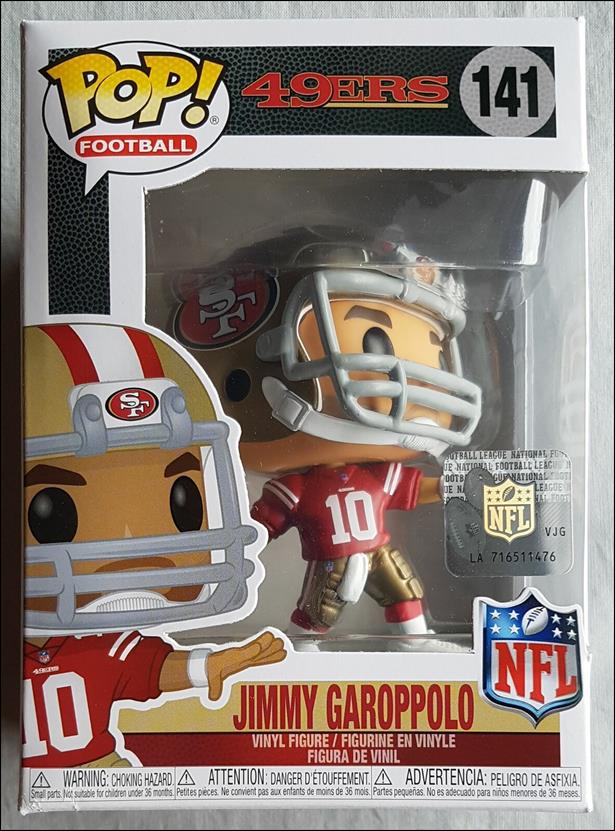 Pop! Football (NFL) figure 141 Jimmy Garoppolo