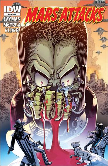 Mars Attacks (2012) issue 10-B John McCrea Unbagged Cover