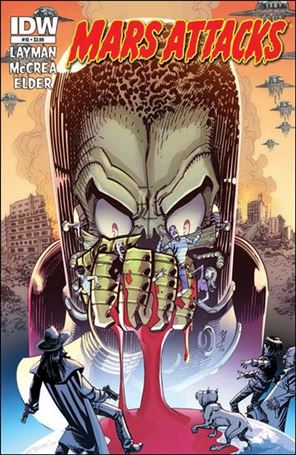 Mars Attacks (2012) issue 10-B John McCrea Unbagged Cover
