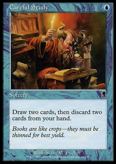 Magic the Gathering: Odyssey (Base Set) card 70 Careful Study