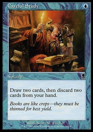 Magic the Gathering: Odyssey (Base Set) card 70 Careful Study