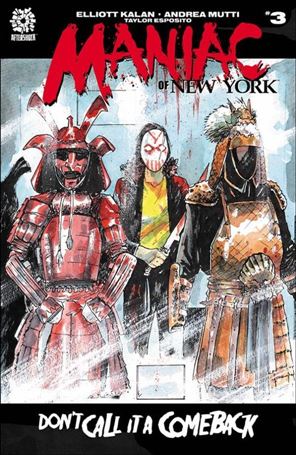 Maniac of New York: Don't Call it a Comeback issue 3 Andrea Mutti Cover