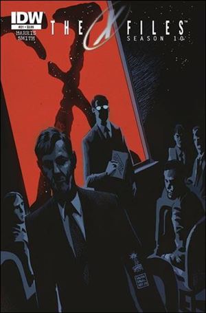 X-Files: Season 10 issue 21 Francesco Francavilla Cover