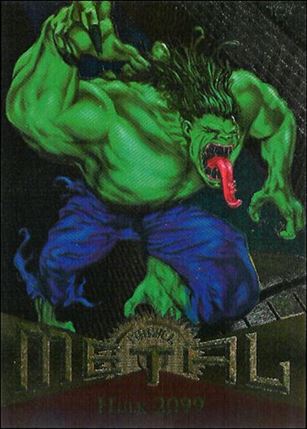 Marvel Metal (Base Set) card 47 Hulk 2099