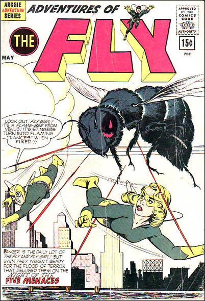 Adventures of the Fly issue 19-B 15 Cent Price Cover
