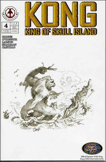 Kong: King of Skull Island issue 4-B Joe DeVito Cover