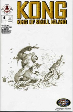 Kong: King of Skull Island issue 4-B Joe DeVito Cover
