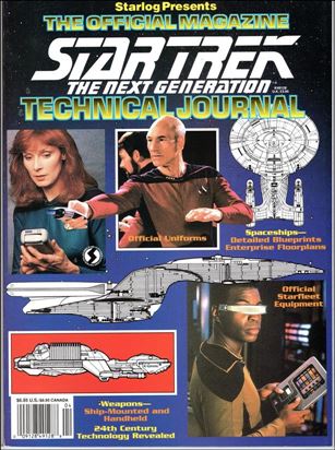 Official Star Trek: The Next Generation Technical Journal Cover Image 1