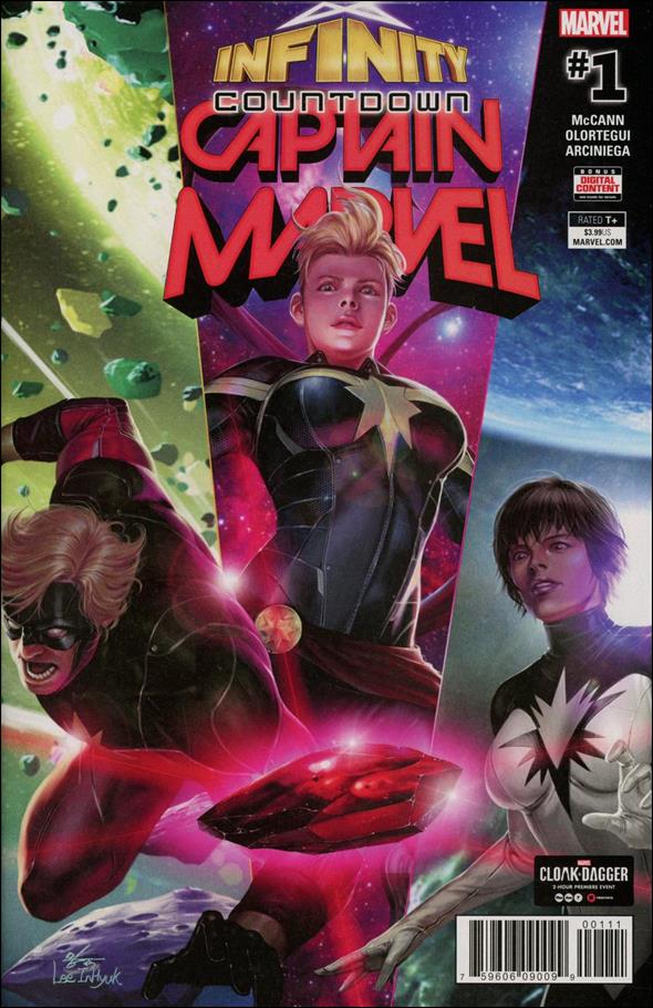 Infinity Countdown: Captain Marvel issue 1 InHyuk Lee Cover