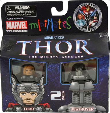Marvel Minimates figure 114 Thor and Destroyer