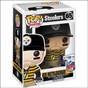 Pop! Football (NFL) figure 65 Ben Rothlisberger (Toys R Us Exclusive)