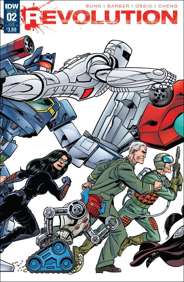 Revolution issue 2-C John Byrne Subscription Wraparound Cover