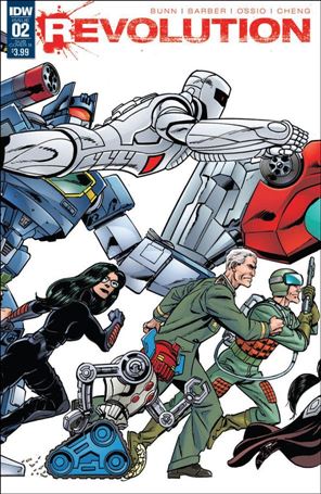Revolution issue 2-C John Byrne Subscription Wraparound Cover