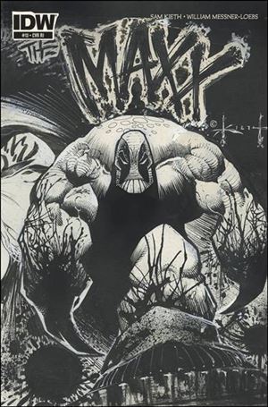 Maxx: Maxximized issue 13-C Sam Kieth 1:10 Artist's Edition Cover
