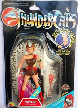 ThunderCats (1985) figure 25-C Pumyra (Bilingual Card)