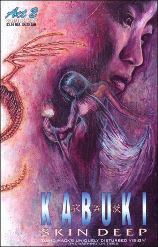 Kabuki: Skin Deep issue 2 David Mack Cover